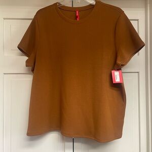 Spanx Air Essentials Butterscotch T-Shirt